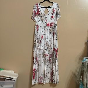 Torrid Hawaiian print High low